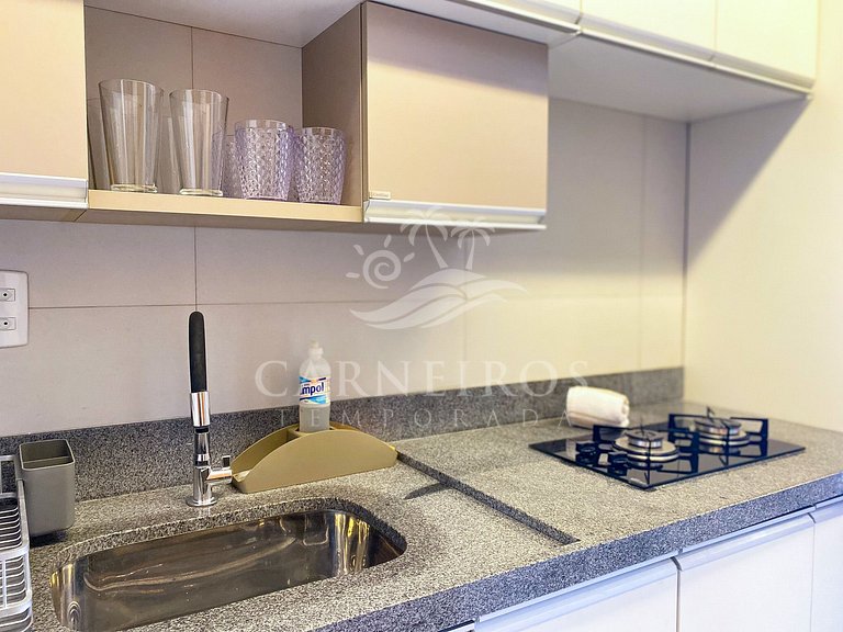 Studio no Eco Resort Praia dos Carneiros (A03 - CM)
