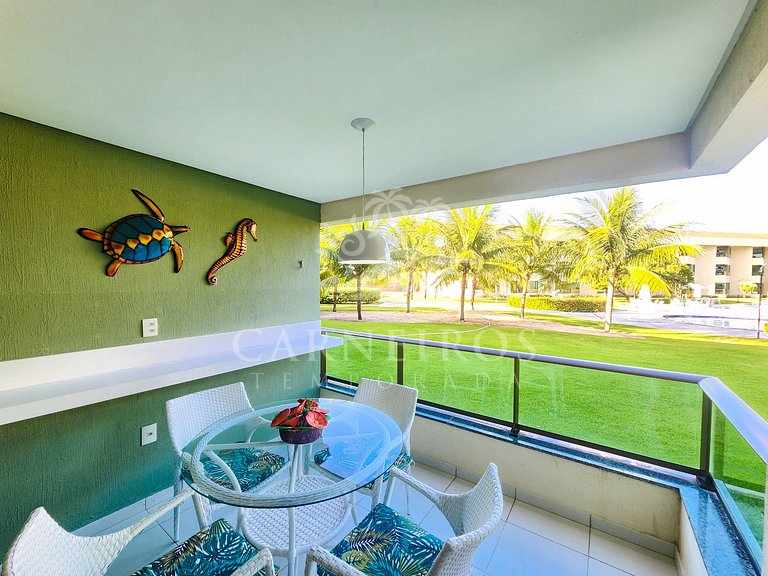 Flat 2 Quartos - Carneiros Beach Resort (A03-3)