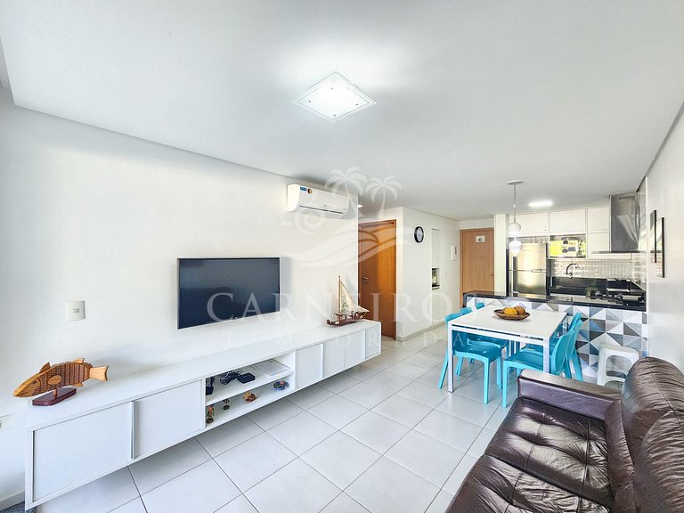 Flat 2 Quartos - Carneiros Beach Resort (A03-3)