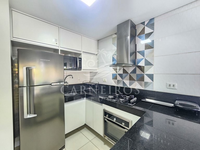 Flat 2 Quartos - Carneiros Beach Resort (A03-3)
