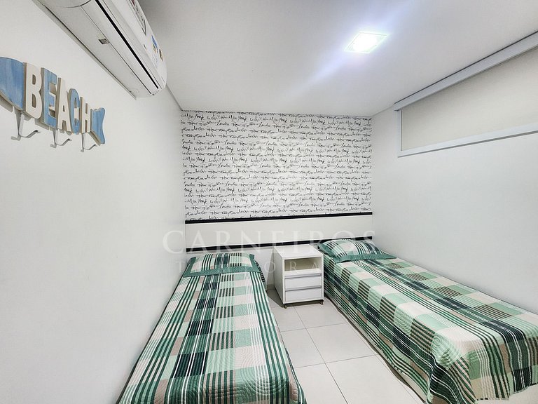 Flat 2 Quartos - Carneiros Beach Resort (A03-3)