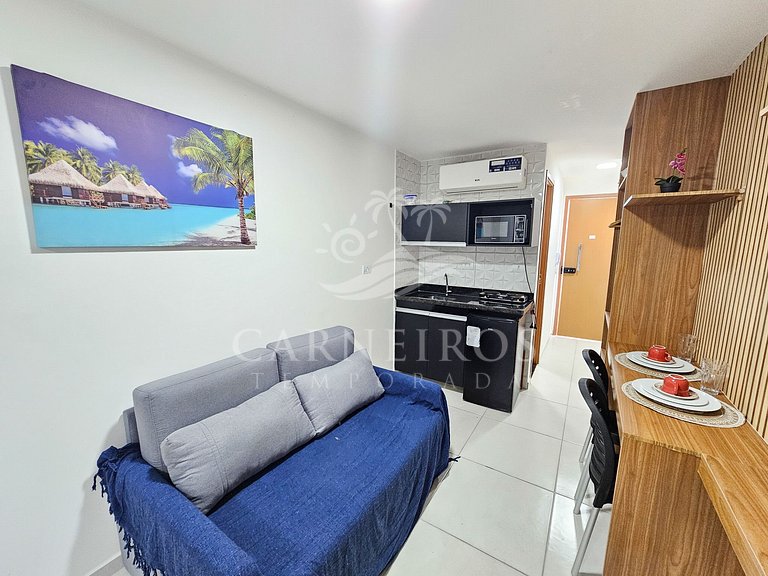 Studio no Eco Resort Mirage Residence - Porto de Galinhas (C
