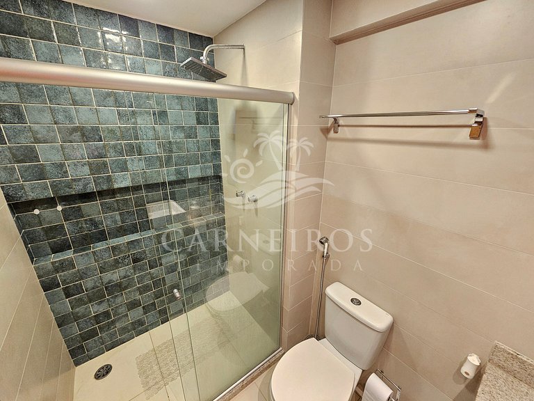 2 Quartos Vista Piscina - La Fleur Polinésia Residence (A07-