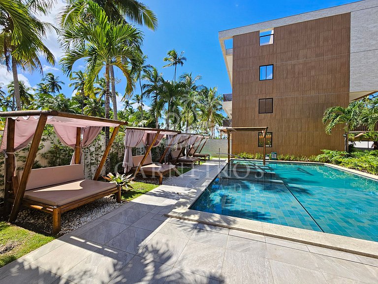 Duplex 3 Quartos com Piscina Privativa (C01-4)