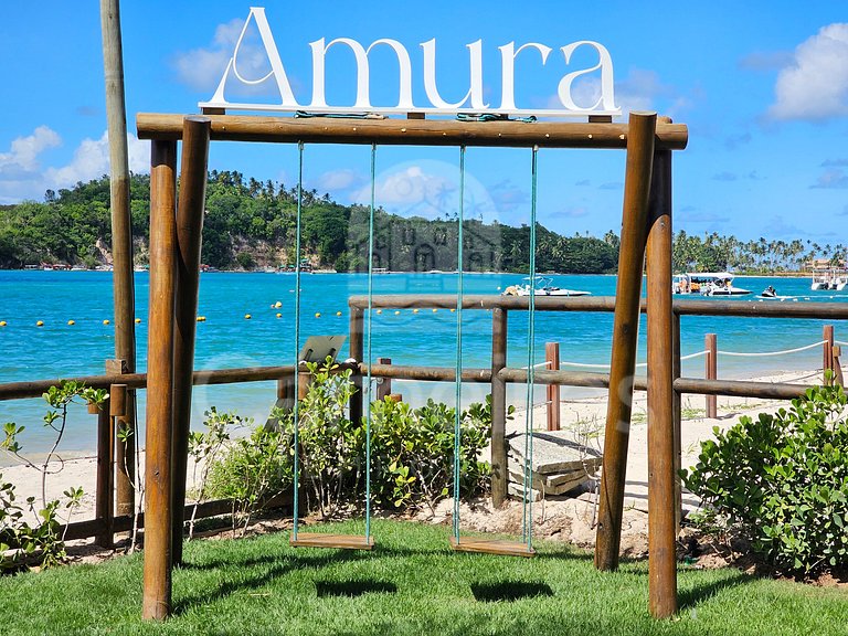 Flat no Amura Carneiros – Pé na Areia (B04-3)