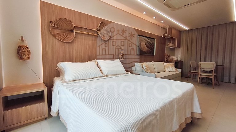 Carneiros | Studio c/ Jacuzzi | Amura (A02-3)