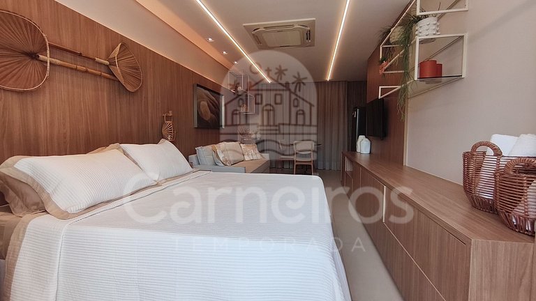 Carneiros | Studio c/ Jacuzzi | Amura (A02-3)