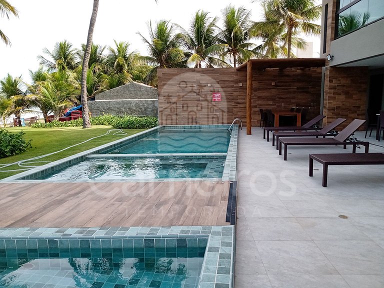 Kauai Beach Residence - Melhor Trecho para Banho em Tamandar