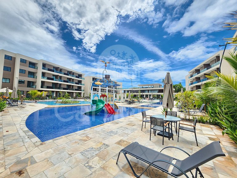 Studio Completo no Malia Beach (C15-1)