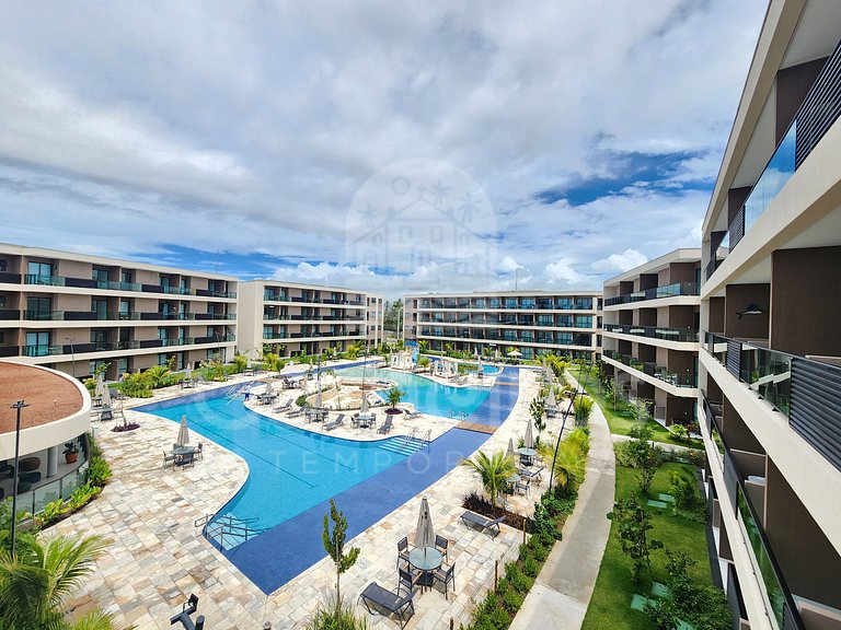 Studio Completo no Malia Beach (C15-1)