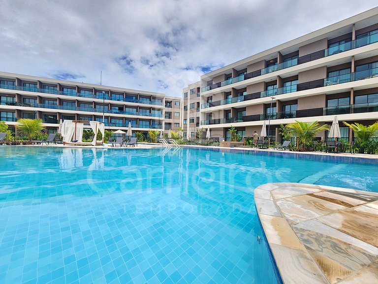 Studio Completo no Malia Beach (C15-1)