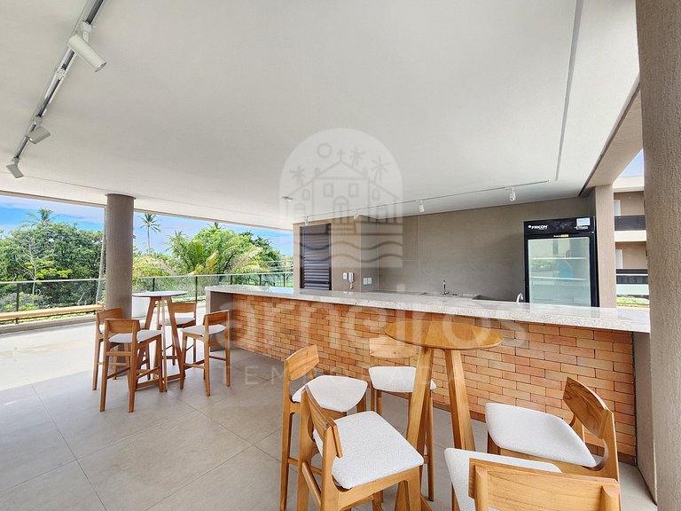 Studio Completo no Malia Beach (C15-1)