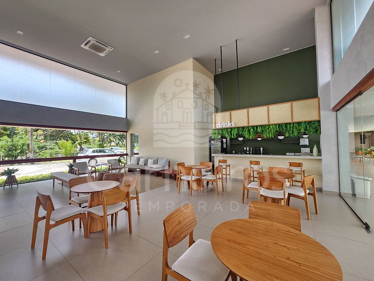 Studio Completo no Malia Beach (C15-1)