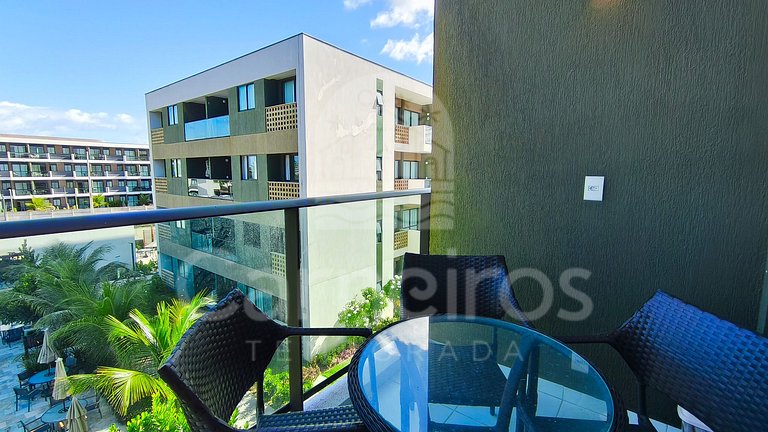 Flat Vista Piscina - Mana Beach Experience (B20-1)