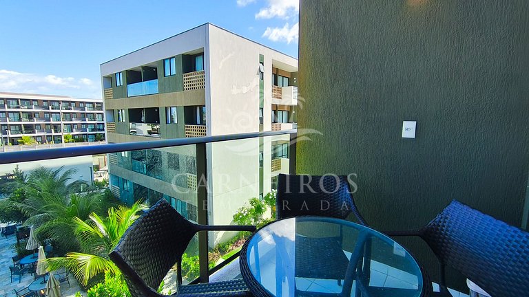 Flat Vista Piscina no Mana Beach Experience (B20-1)