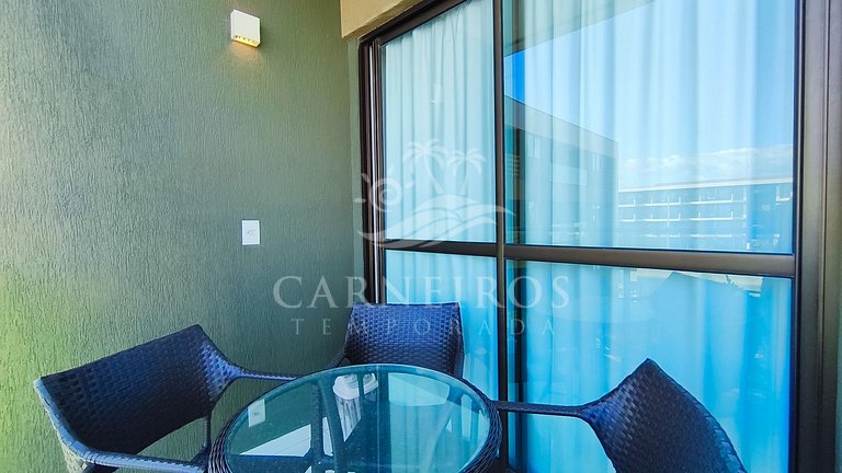 Flat Vista Piscina no Mana Beach Experience (B20-1)