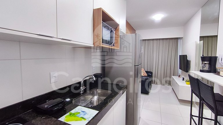 Flat Vista Piscina - Mana Beach Experience (B20-1)