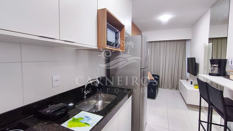 Flat Vista Piscina no Mana Beach Experience (B20-1)