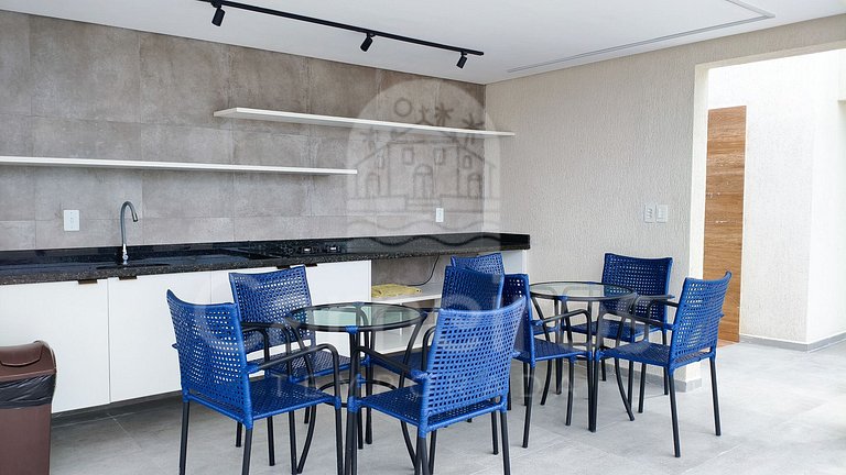 Flat com Piscina Privativa no Miray Exclusive (X1)