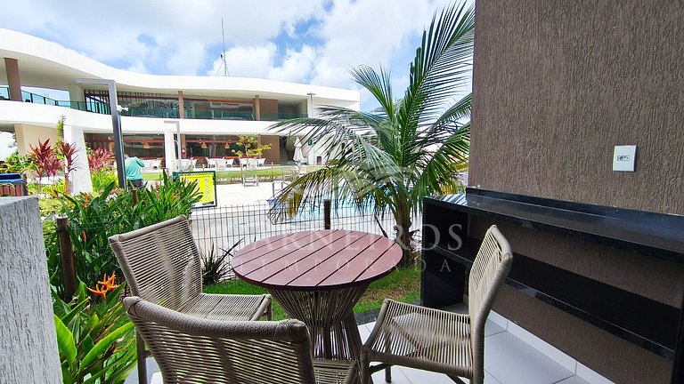 Flat com Vista Piscina no Makia Beach (A4-1)