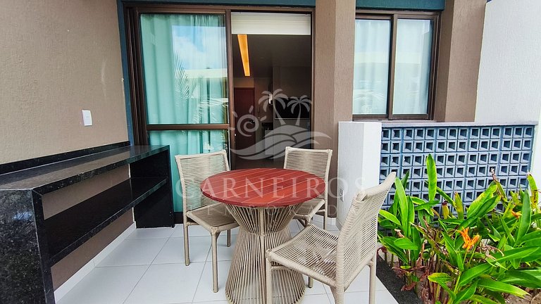Flat com Vista Piscina no Makia Beach (A4-1)
