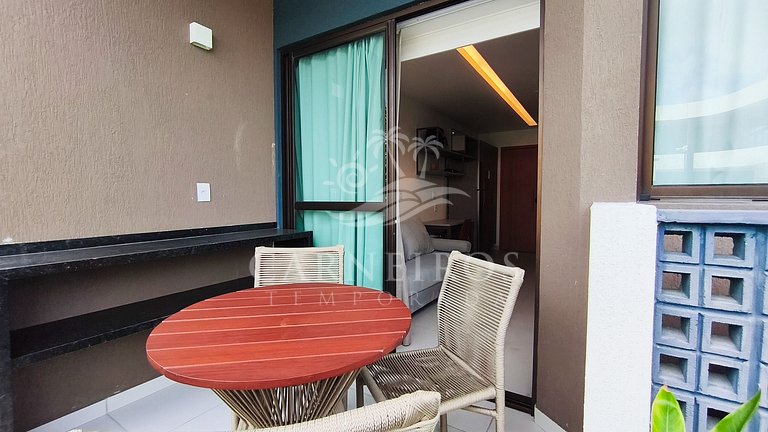 Flat com Vista Piscina no Makia Beach (A4-1)
