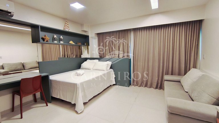 Flat com Vista Piscina no Makia Beach (A4-1)