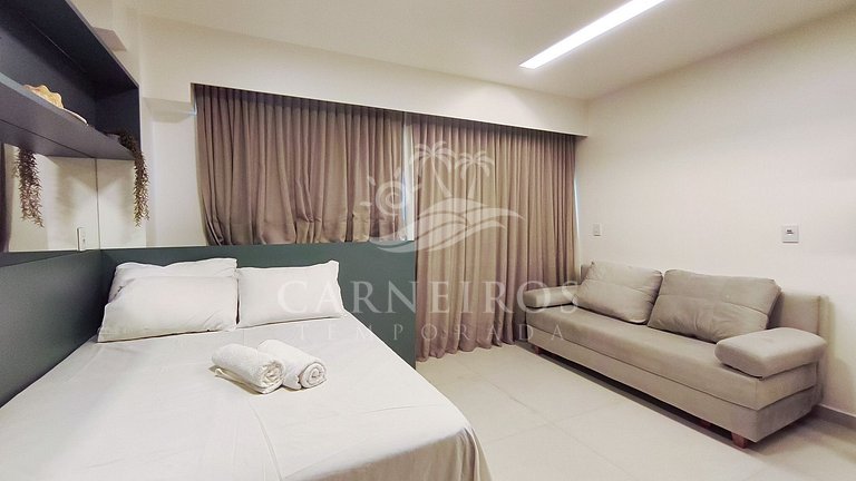 Flat com Vista Piscina no Makia Beach (A4-1)