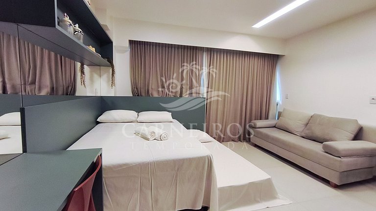 Flat com Vista Piscina no Makia Beach (A4-1)