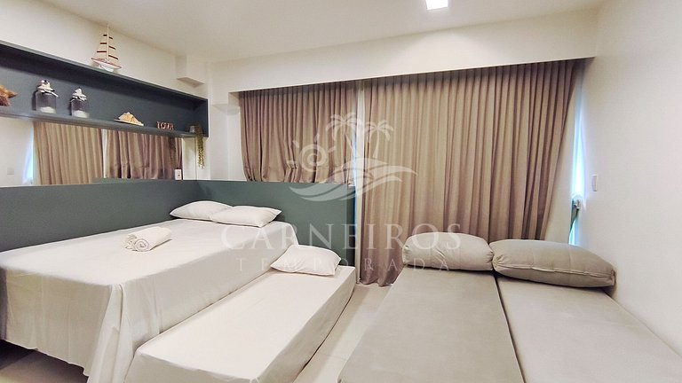 Flat com Vista Piscina no Makia Beach (A4-1)
