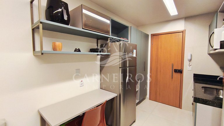 Flat com Vista Piscina no Makia Beach (A4-1)