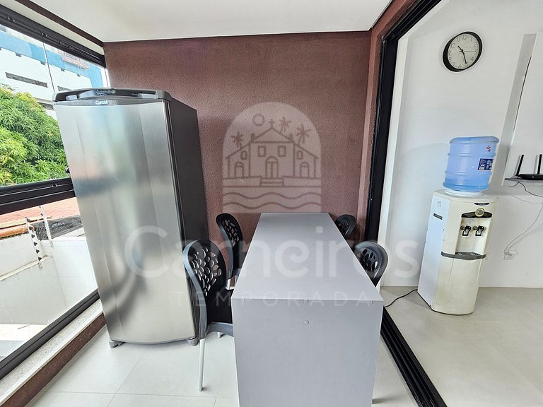 Studio no Rooftop Tamandaré (A01) - Melhor local para banho