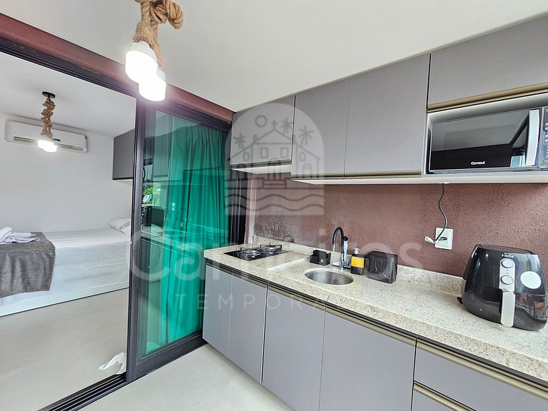 Studio no Rooftop Tamandaré (A01) - Melhor local para banho