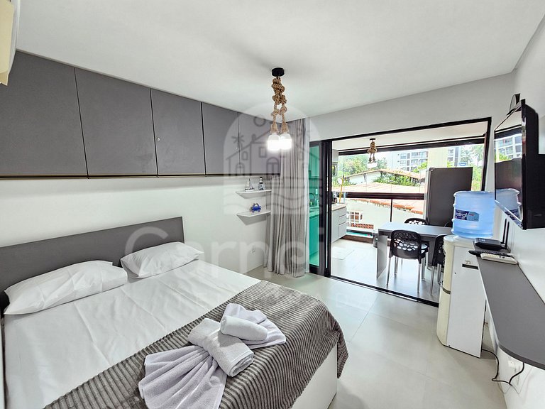 Studio no Rooftop Tamandaré (A01) - Melhor local para banho