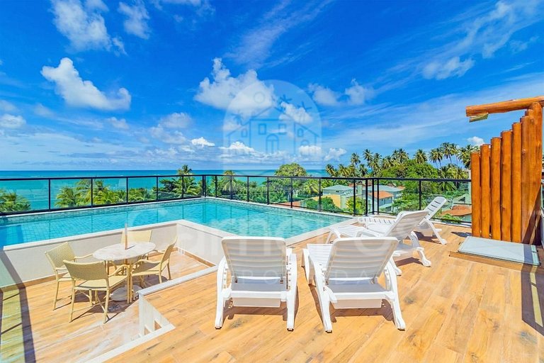 Studio no Rooftop Tamandaré (A01) - Melhor local para banho