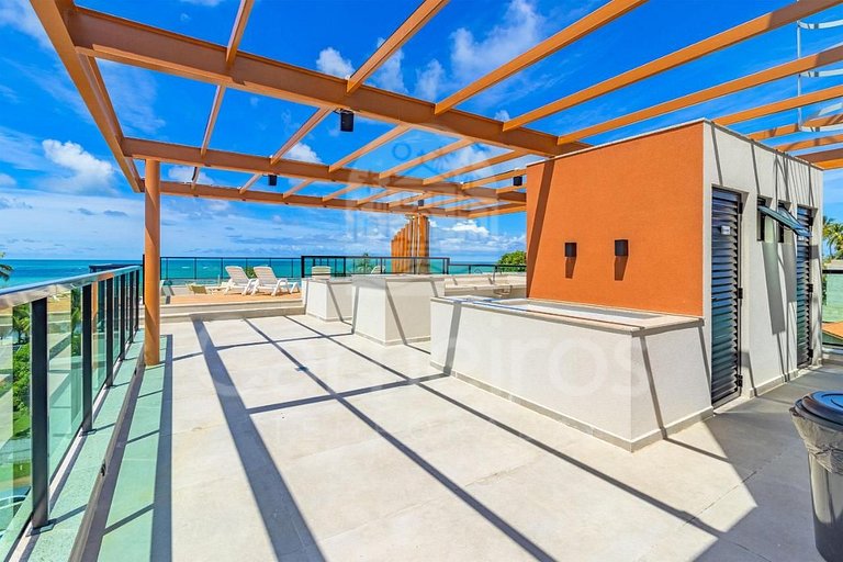 Studio no Rooftop Tamandaré (A01) - Melhor local para banho