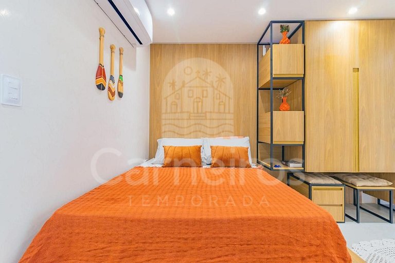 Studio no Rooftop Tamandaré - (C01) - Melhor local para banh