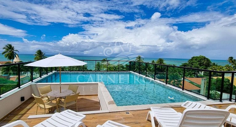 Studio no Rooftop Tamandaré - Praia dos Carneiros (B01)