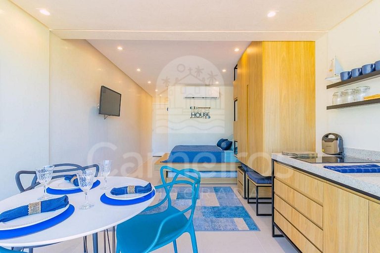 Studio no Rooftop Tamandaré - (B01) - Melhor local para banh