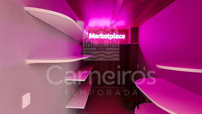 Studio no Maré Alta Beach - Praia de Tamandaré (C14)