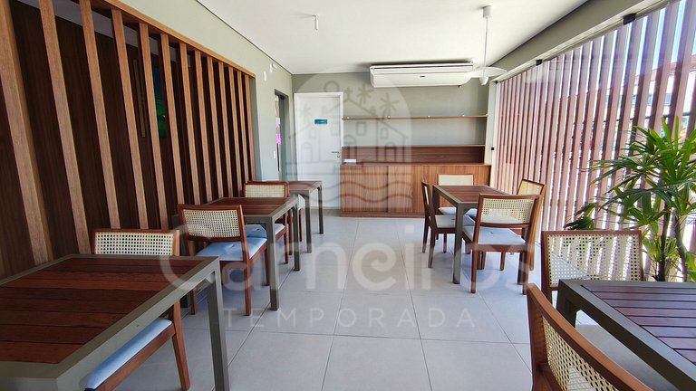 Studio no Maré Alta Beach (C08)