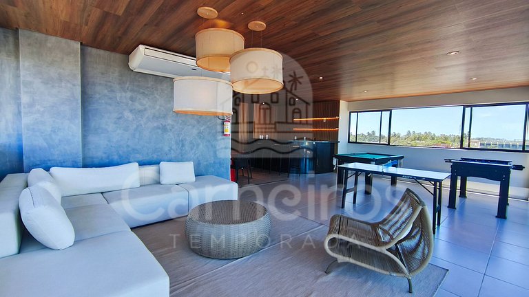 Studio no Maré Alta Beach (C08)
