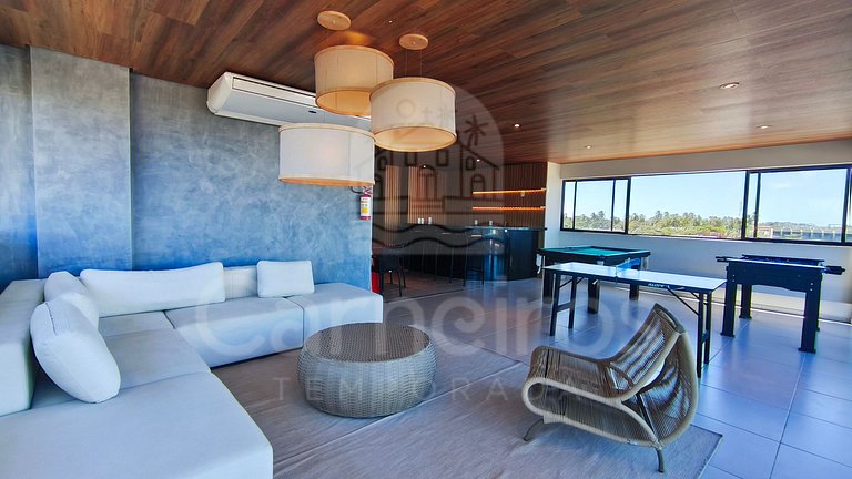 Studio | Ótima Localização | Orla Tamandaré (C08)