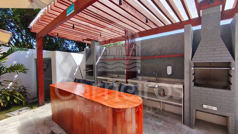 Studio no Maré Alta Beach - Praia de Tamandaré (C14)