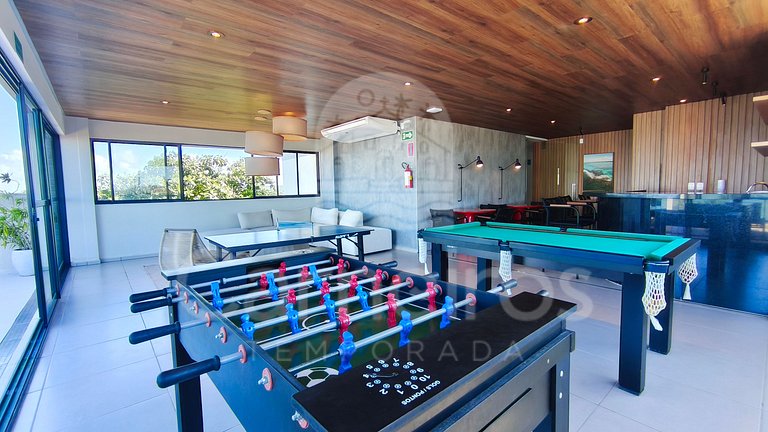 Studio no Maré Alta Beach - Praia de Tamandaré (C14)