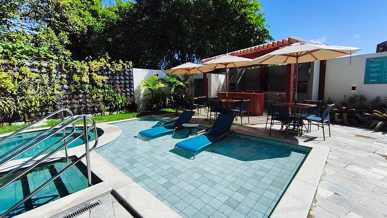 Studio | Ótima Localização | Orla Tamandaré (C14)