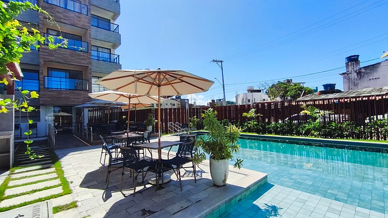 Studio | Ótima Localização | Orla Tamandaré (C14)