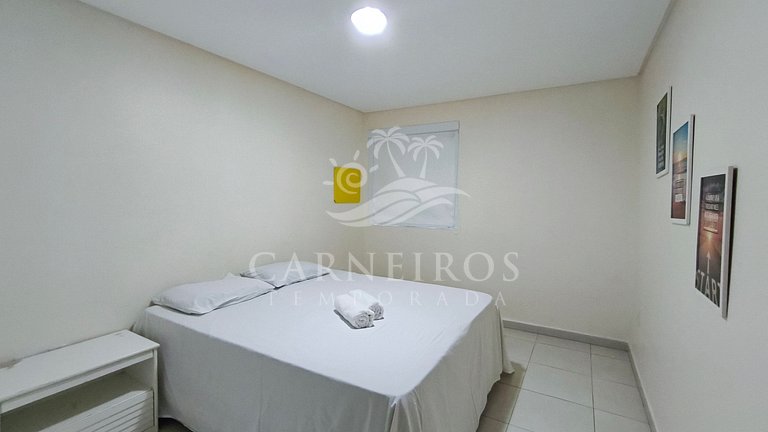 Flat Vista Piscina -Carneiros Beach Resort (B09-E)