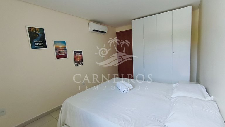 Flat Vista Piscina -Carneiros Beach Resort (B09-E)