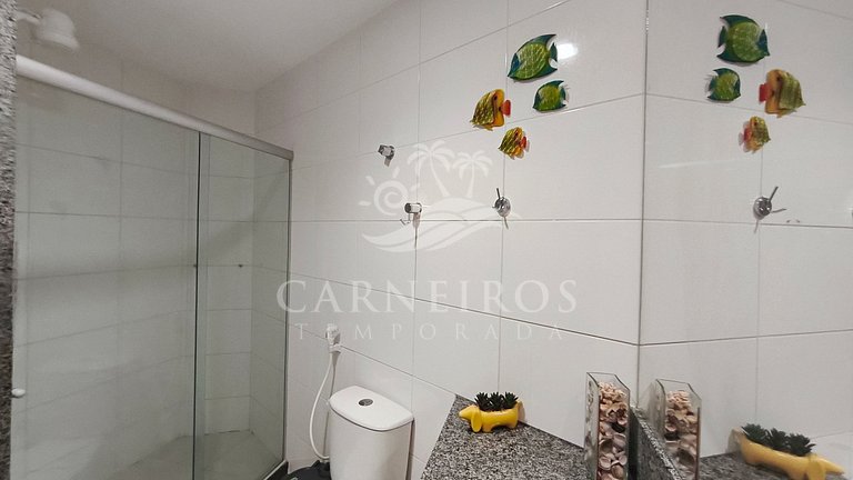 Flat Vista Piscina -Carneiros Beach Resort (B09-E)